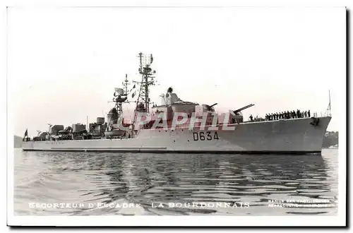 Cartes postales Bateau Escorteur D'Escadre La Bourdonnais