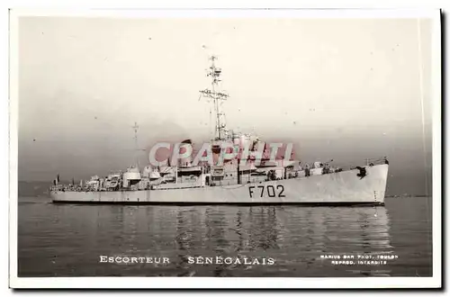 Cartes postales Bateau Escorteur Senegalais