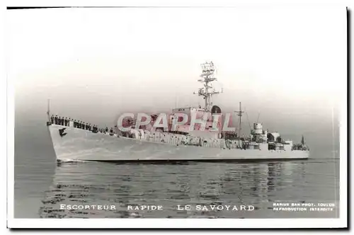 Cartes postales Bateau Escorteur Rapide Le Savoyard