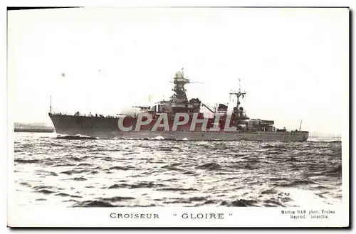 Cartes postales Bateau Croiseur Gloire