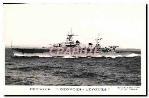 Ansichtskarte AK Bateau Croiseur Georges Leygues