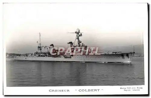 Ansichtskarte AK Bateau Croiseur Colbert