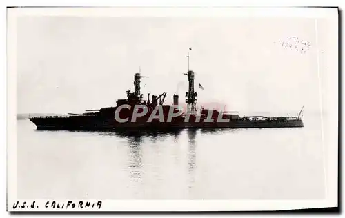 Cartes postales Bateau USS California