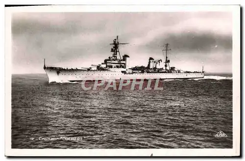 Cartes postales Bateau Cote D'Azur Croiseur Colbert