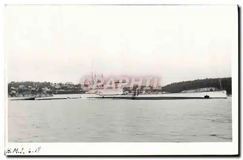 Cartes postales Bateau Sous marin HMS 6 18