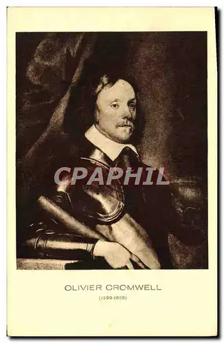 Cartes postales Olivier Cromwell 1599 1658