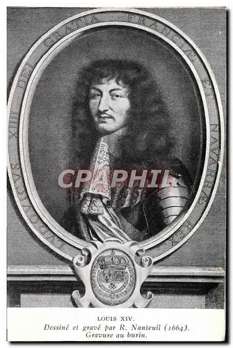 Cartes postales Louis XIV