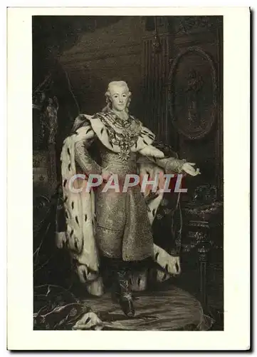 Cartes postales Gustav III Roin de Suede