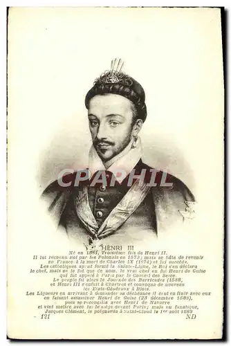 Cartes postales Henri III