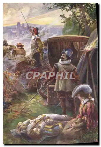 Cartes postales Fantaisie Rostand Cyrano de Bergerac