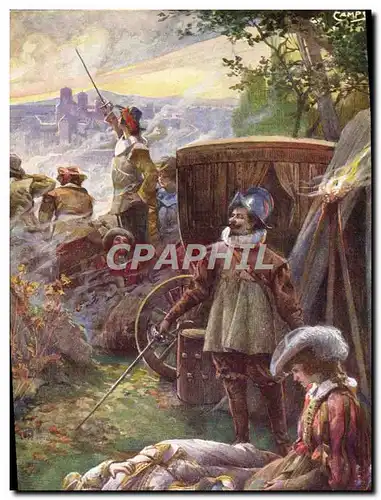 Cartes postales Fantaisie Rostand Cyrano de Bergerac