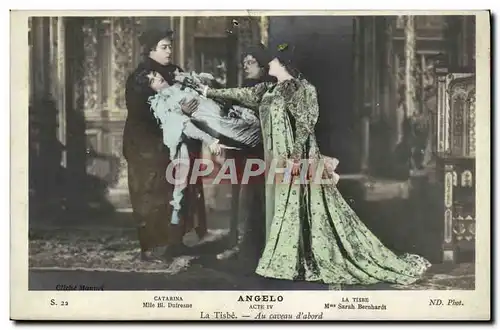 Cartes postales Angelo La Tisbe Au caveau d&#39abord