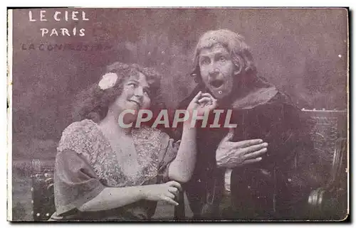 Cartes postales Theatre Paris Montmartre Le Ciel La Confession