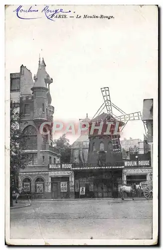 Cartes postales Theatre Le Moulin Rouge Paris