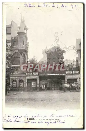 Cartes postales Theatre Paris Moulin Rouge