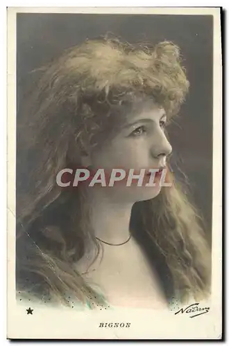 Cartes postales Theatre FEmme Mignon