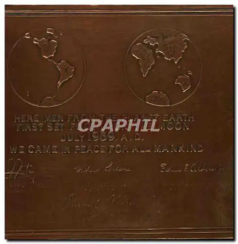 Cartes postales moderne 21 juillet 1969 Voyage dans la lune Espace