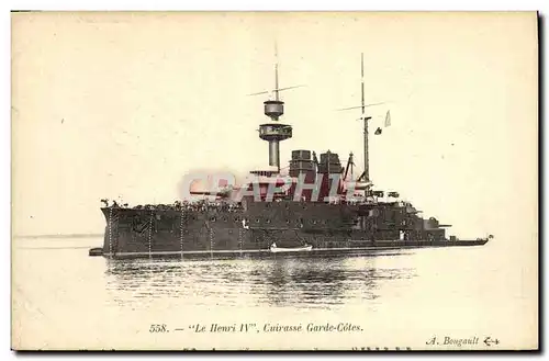 Cartes postales Bateau Edagr Quinet Croiseur Cuirasse