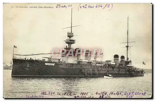 Cartes postales Bateau Le Colbert Cuirasse a fort central