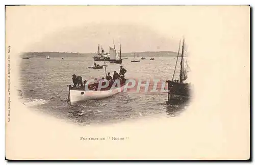 Cartes postales Bateau Fusilliers du Hoche