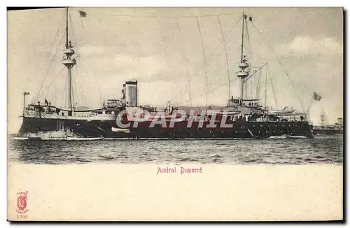 Cartes postales Bateau Amiral Duperre