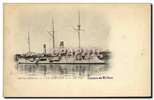 Cartes postales Bateau Le Surcouf