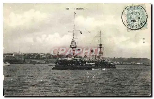 Cartes postales Bateau Massena