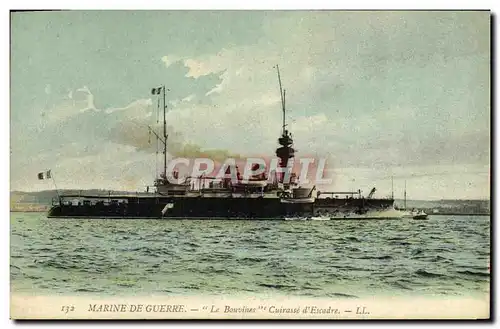 Cartes postales Bateau Le Bouvines Cuirasse d&#39escadre