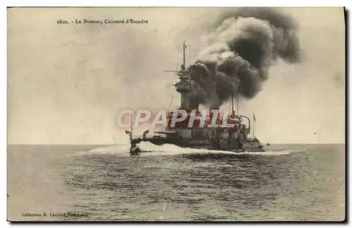 Cartes postales Bateau Brennus Cuirasse d'escadre