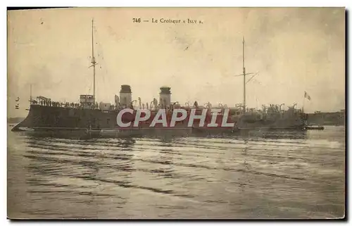 Cartes postales Bateau Croiseur Isly