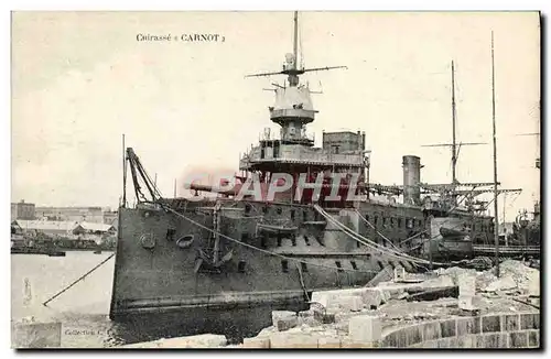 Cartes postales Bateau Cuirasse Carnot