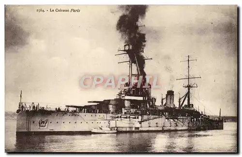 Cartes postales Bateau Cuirasse Paris