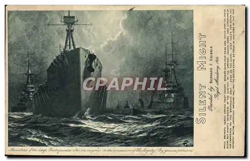 Cartes postales Bateau Silent Night