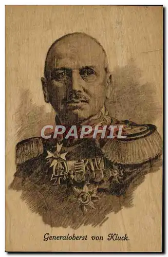 Cartes postales Generaloberst von Kluck Militaria