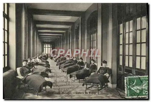 Cartes postales Paris Sanatorium Minoret Galerie de repos TOP