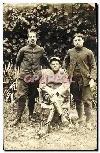 CARTE PHOTO Soldats