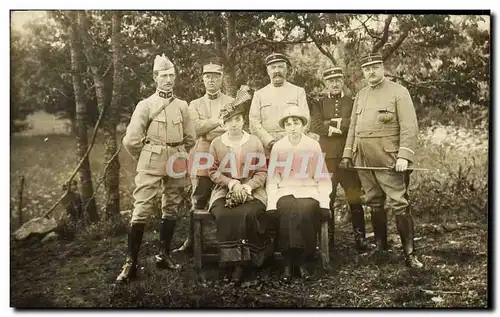 CARTE PHOTO Militaria Escadron Tal monte 28eme Dragons (n� de col 28 32 14)