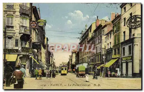 Cartes postales Nancy Le point central