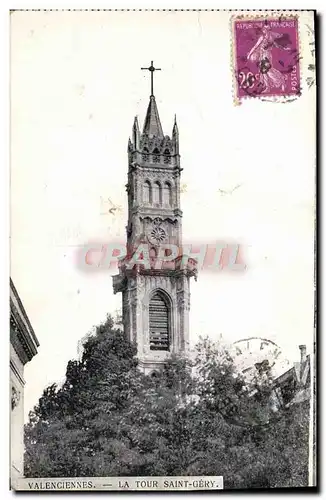 Cartes postales Valenciennes La tour Saint Gery