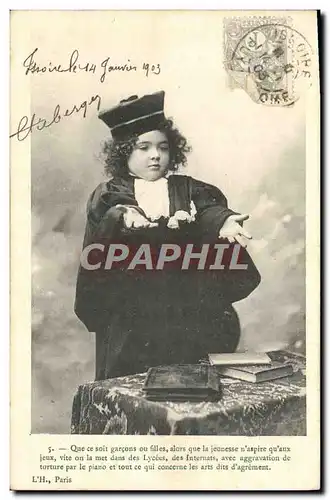 Cartes postales Enfant Avocat Juge