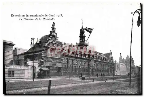 Cartes postales Exposition internationale de Gand 1913