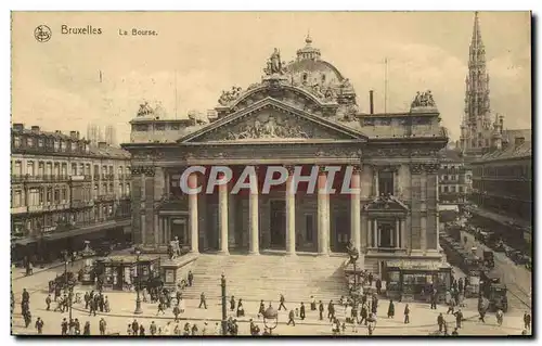 Cartes postales Bruxelles La Bourse