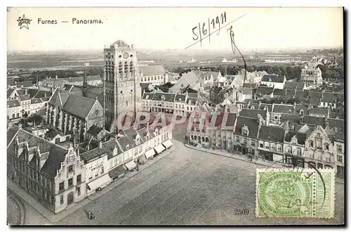 Cartes postales Furnes Panorama