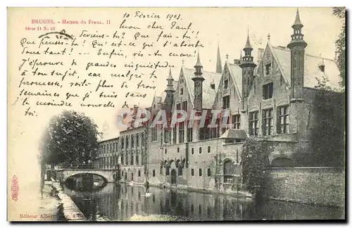 Cartes postales Bruges Maison du France