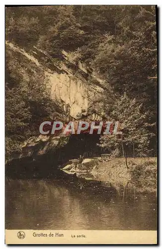 Cartes postales Grottes de Han La sorile