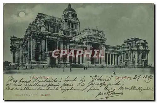 Cartes postales Bruxelles Palais de Justice