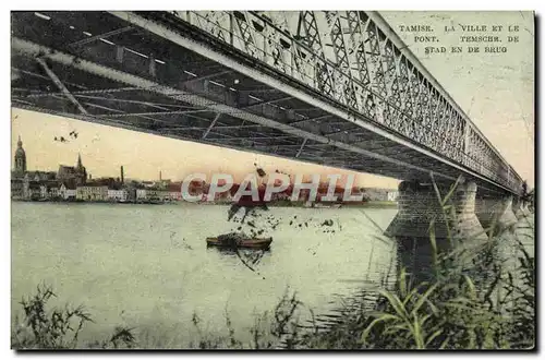 Cartes postales Tamise La Ville Et Le Pont