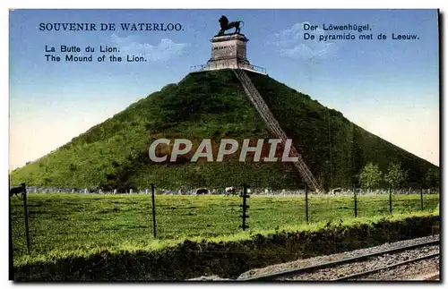 Cartes postales Souvenir de Waterloo