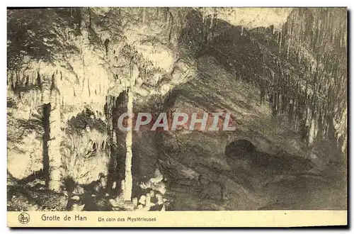 Cartes postales Grotte de Han Un Coin des Mysterieuses