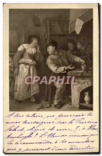 Cartes postales Jan Steen L&#39alchimiste